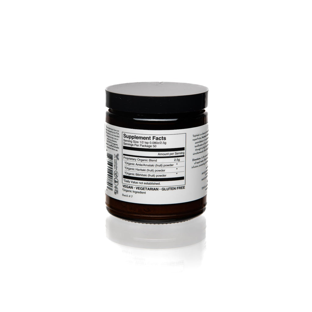 Triphala | Ayurvedic Superfruit Blend for Digestion, Detox & Daily Elimination